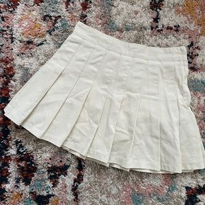 Pleated Skort